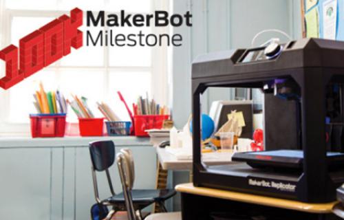 Makerbot passe le cap des 100.000 imprimantes 3D vendues 