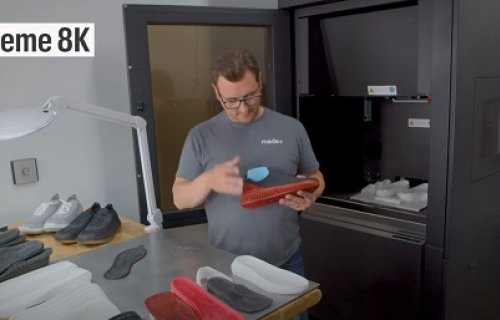 Made+ produit vos semelles sur l'incroyable Xtreme 8K de chez ETEC (envisionTEC) Desktop Metal