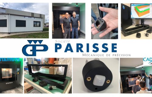 Témoignage PARISSE S.A. - imprimantes 3D INTAMSYS 