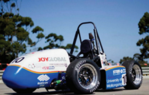 L’impression 3D aide des étudiants à construire une voiture de course 