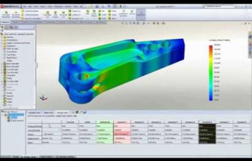 Vidéo du logiciel SolidWorks Simulation 