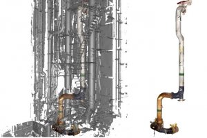 Artec Leo et Ray unissent leurs forces pour fabriquer un tuyau de remplacement de 15 mètres sur un navire offshore