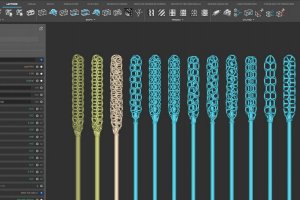 Monter en puissance avec un demi-million d'écouvillons de tests imprimés en 3D