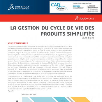 PLM : simplifiez la gestion du cycle de vie de vos produits 