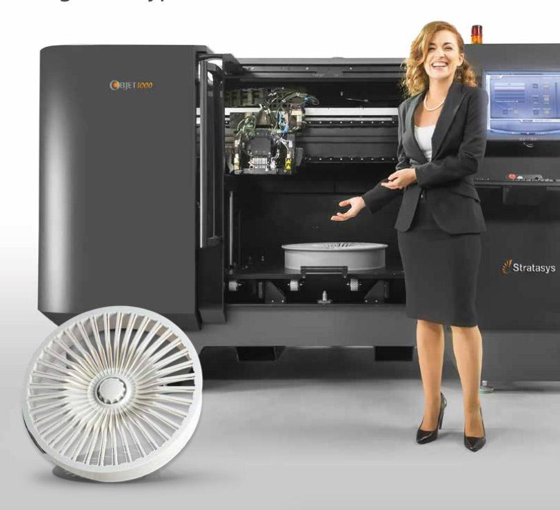 Objet 1000 Plus : grande imprimante 3D industrielle précise.