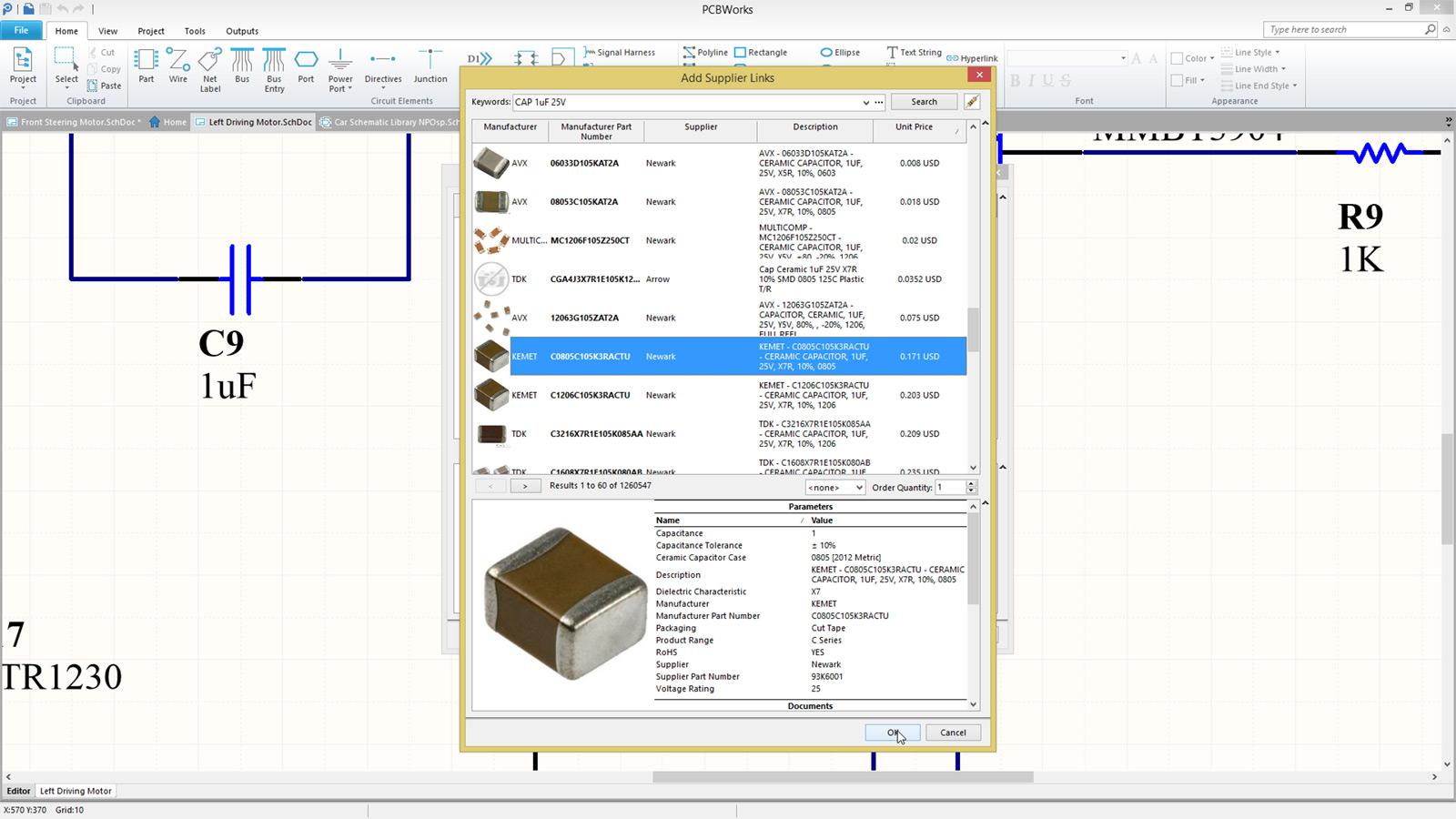logiciel ecad solidworks pcb