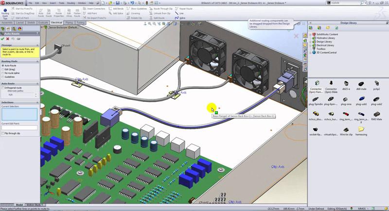 Logiciel De Conception Electrique Solidworks Electrical Cadvision